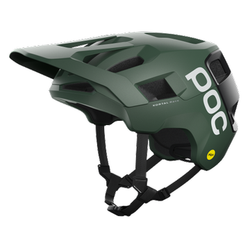 Bicycle helmet POC Kortal Race MIPS Epidote Green/Uranium Black Metallic/Matt - 2024