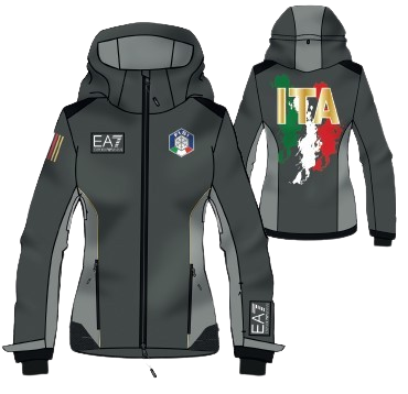 Emporio Armani  Fisi Ski Jacket Dark Grey - 2024/25