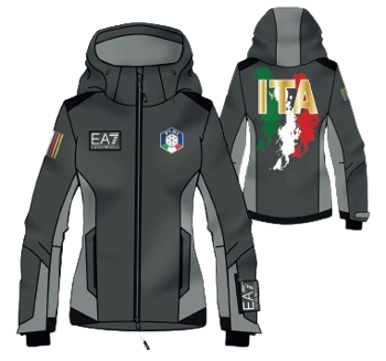 Emporio Armani  Fisi Ski Puffy Jacket Dark Grey - 2024/25
