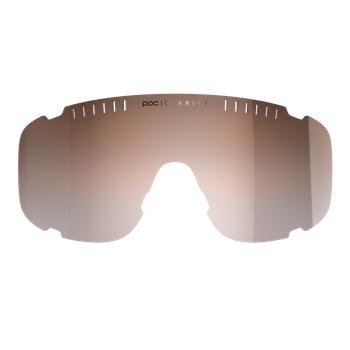 Glasses lenses POC Devour Sparelens Brown - 2024/25