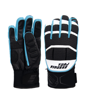 Gloves Energiapura Warrior Black/White/Turquoise - 2024/25