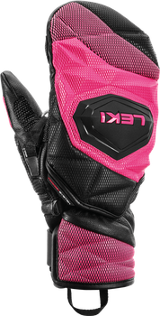 Gloves LEKI WCR Venom 3D Junior Mitt Pink - 2024/25