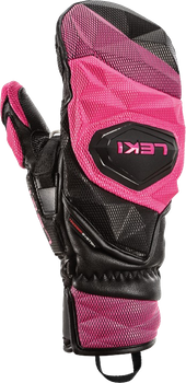 Gloves LEKI WCR Venom SL 3D Mitt Pink - 2024/25