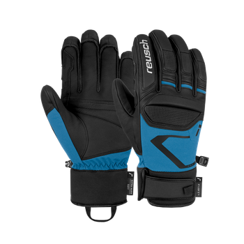 Gloves Reusch Pro RC Black/Brilliant Blue - 2024/25