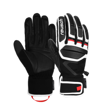 Gloves Reusch Pro RC Black/White/Fire Red - 2024/25