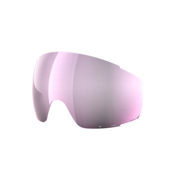 Goggle lense POC Zonula Race Lens Clarity Highly Intense/Low Light Pink - 2024/25