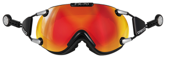 Goggles Casco FX70 Carbonic Black Orange Mirror - 2024/25