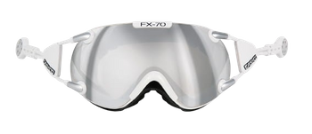 Goggles Casco FX70 Carbonic White Silver - 2024/25