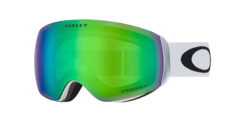 Goggles Oakley Flight Deck M Prizm Snow Jade Iridium Lenses / Matte White - 2024/25