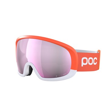 Goggles POC Fovea Mid Clarity Comp Fluorescent Orange/Hydrogen White/Clarity Comp Low Light - 2022/23