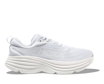 Men shoes Hoka Bondi 8 White/White