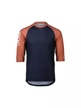 POC MTB Pure 3/4 Jersey Turmaline Navy/Himalayan Salt - 2024