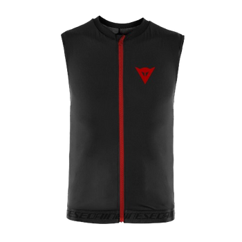 Protector DAINESE Scrabeo Flexagon Waistcoat 2 Stretch-Limo/High-Risk-Red  - 2024/25