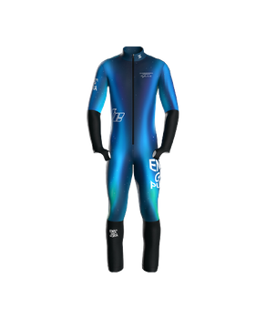 Race Suit Energiapura Aurora Blue Junior (insulated, unpadded) - 2024/25