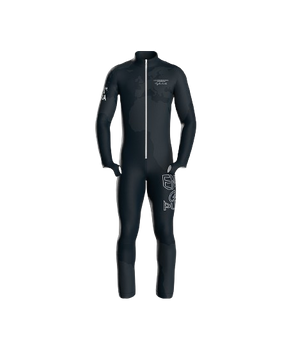 Race Suit Energiapura Globe Black (non insulated, light padded) - 2024/25