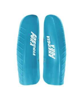 Shin Guard ENERGIAPURA Shinguard Racing Turquoise/White Senior - 2023/24