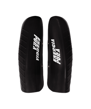 Shin Guards ENERGIAPURA Shingurads Racing Junior Black/White - 2023/24