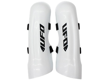 Shin Guards UFO PLAST Slalom Knee Guards White - 2024/25