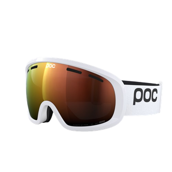 Ski goggles POC Fovea Mid Hydrogen White/Partly Sunny Orange - 2024/25