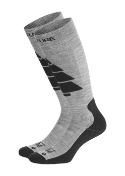 Ski socks Picture Wooling Ski Grey Melange - 2024/25