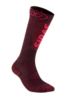 Ski socks Sidas Ski Expert Lady Burgundy - 2024/25