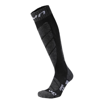 Ski socks UYN Junior Ski Socks Black - 2024/25