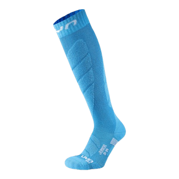 Ski socks UYN Junior Ski Socks Turquiose - 2024/25