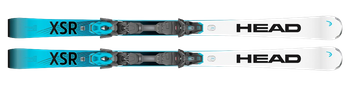 Skis HEAD Worldcup Rebels E.XSR + PR 11 GW Brake [G] 78 mm Matt Black/Blue Speed - 2024/25