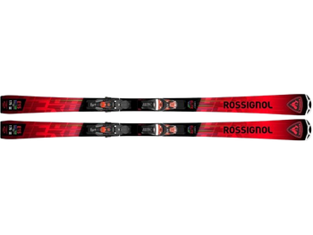 Skis Rossignol Hero Elite MT Ti Cam + Nx 12 Konect GW B80 Black Hot Red - 2024/25