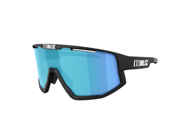Sunglasses BLIZ Fusion Matt Black/Brown Blue - 2024