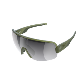 Sunglasses POC Aim Epidote Green Translucent - 2024/25