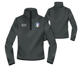 Sweatshirt Emporio Armani FISI Ski Fleece T-TOP HZ M Dark Grey - 2024/25