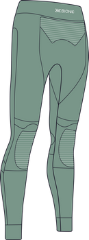 Thermal underwear X-Bionic Energizer 4.0 Pants WMN Sage Green/Optical White - 2024/25