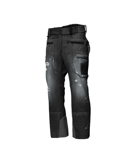 denim ski pants mens