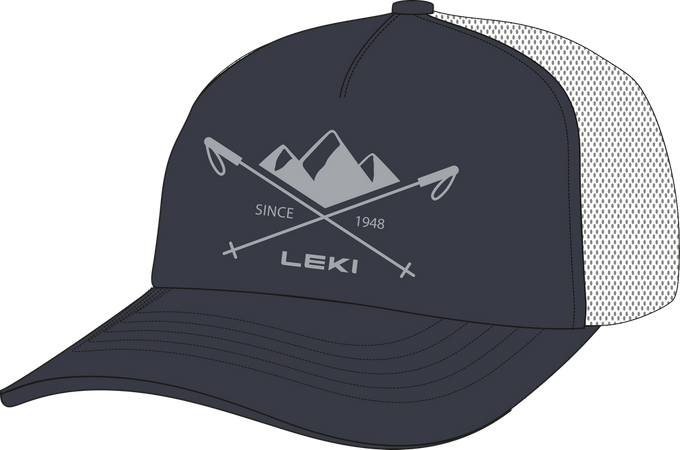 Cap LEKI Outdoor Cap Ensign Blue/White/Arctic Ice