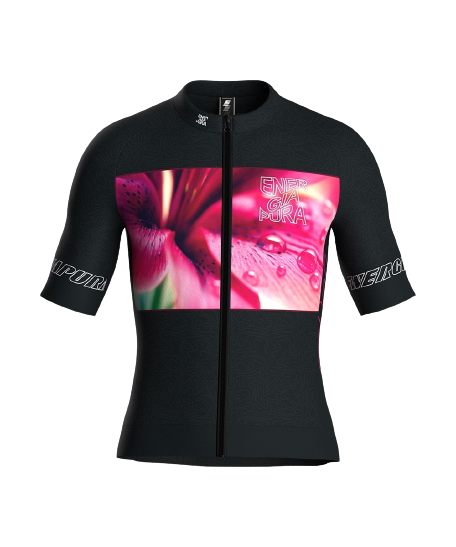 Energiapura T-Shirt Full Zip Life Lily Black/Ragl Alexander - 2023