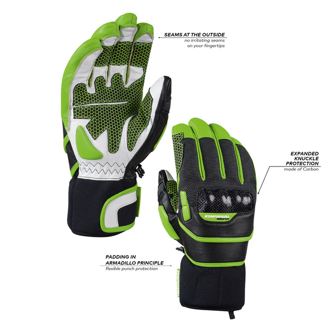 Gloves Komperdell National Team - Race Gloves 5-Finger - 2024/25