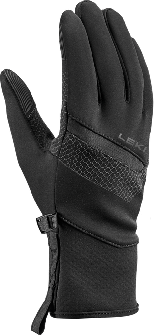 Gloves LEKI Cross Black - 2023/24