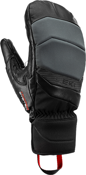 Gloves LEKI Griffin Base 3D Mitt Black - 2024/25