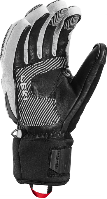 Gloves LEKI Griffin Pro 3D White/Black - 2024/25