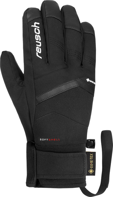 Gloves Reusch Blaster Gore-Tex Black/White - 2024/25