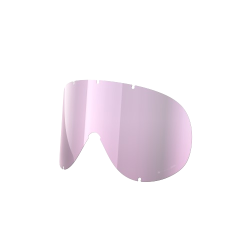 Goggle lense POC Retina Mid/Retina Mid Race Lens Clarity Highly Intense/Low Light Pink - 2024/25