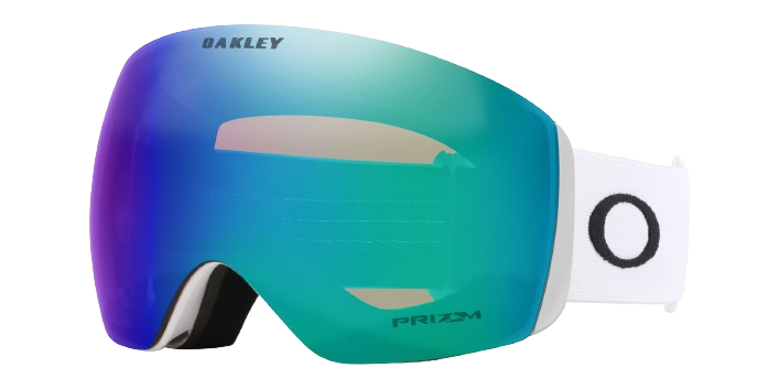 Goggles Oakley Flight Deck L Matte White Prizm Argon Iridium - 2024/25