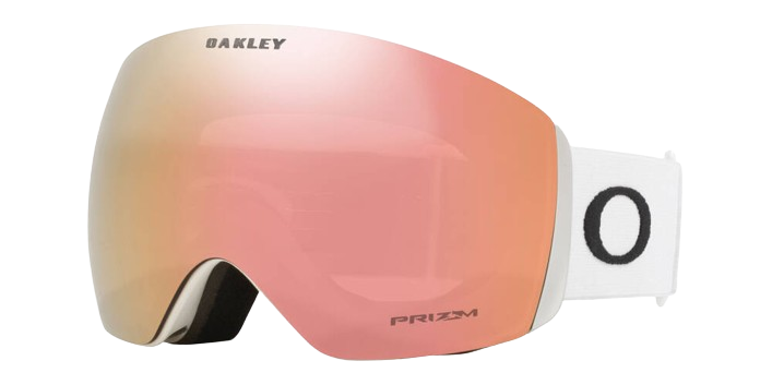 Goggles Oakley Flight Deck L Matte White Prizm Rose Gold - 2024/25