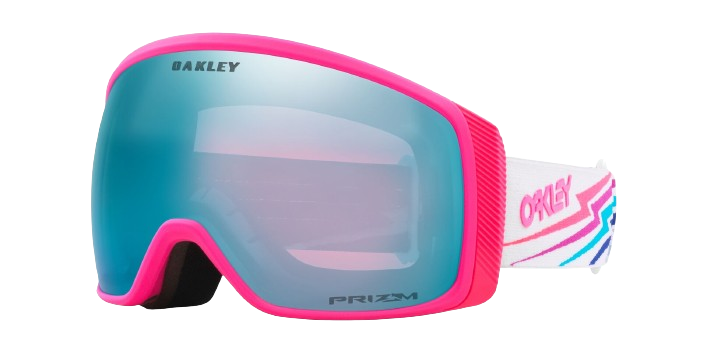 Goggles Oakley Flight Tracker M White Bolt Prizm Snow Sapphire Iridium - 2024/25