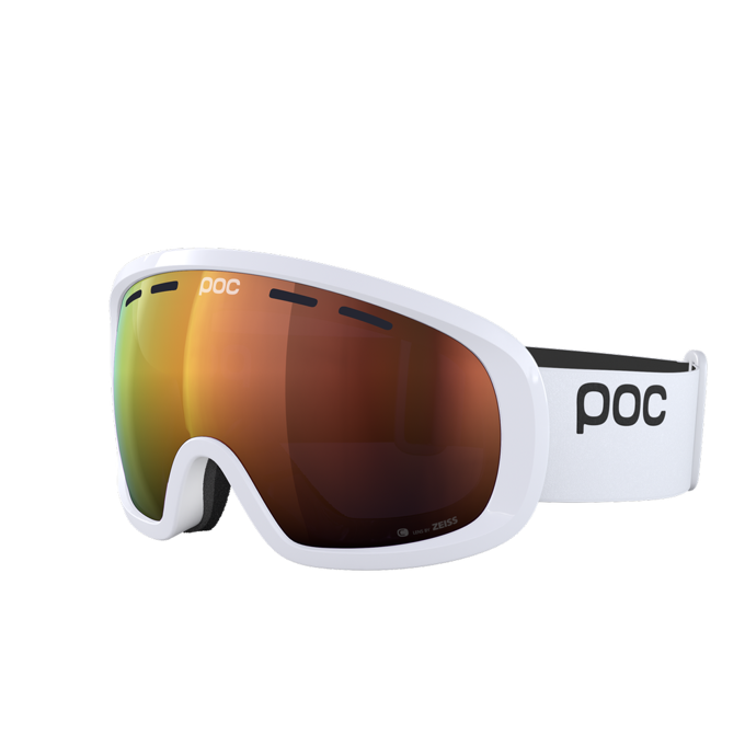 Goggles POC Fovea Mid Clarity Hydrogen White/Spektris Orange - 2022/23