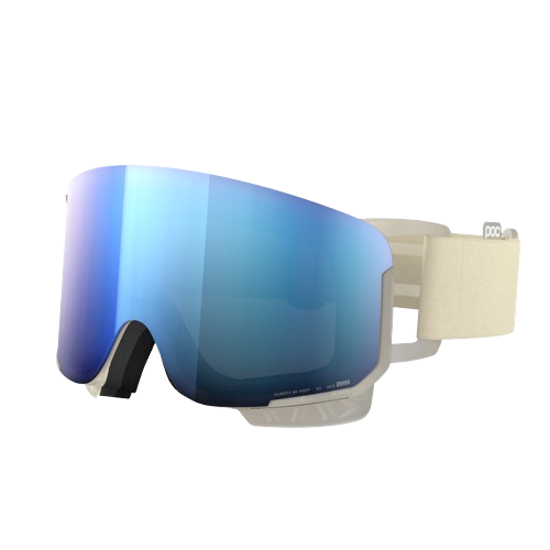 Goggles POC Nexal Raw White/Partly Sunny Blue - 2024/25