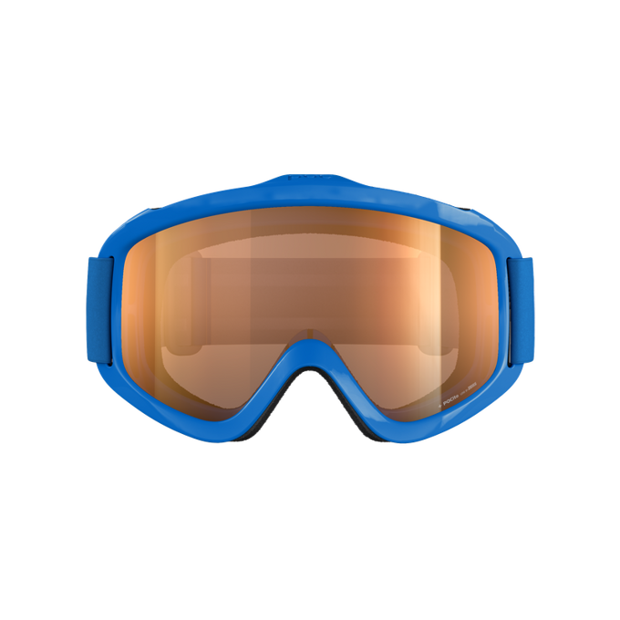 Goggles POC POCito Iris Fluorescent Blue/Partly Sunny Light Orange - 2024/25