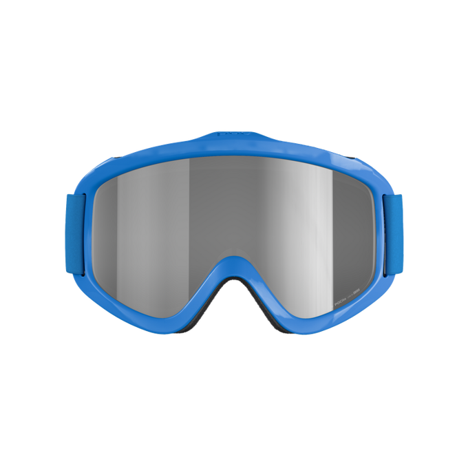 Goggles POC POCito Iris Fluorescent Blue/Partly Sunny Silver - 2024/25