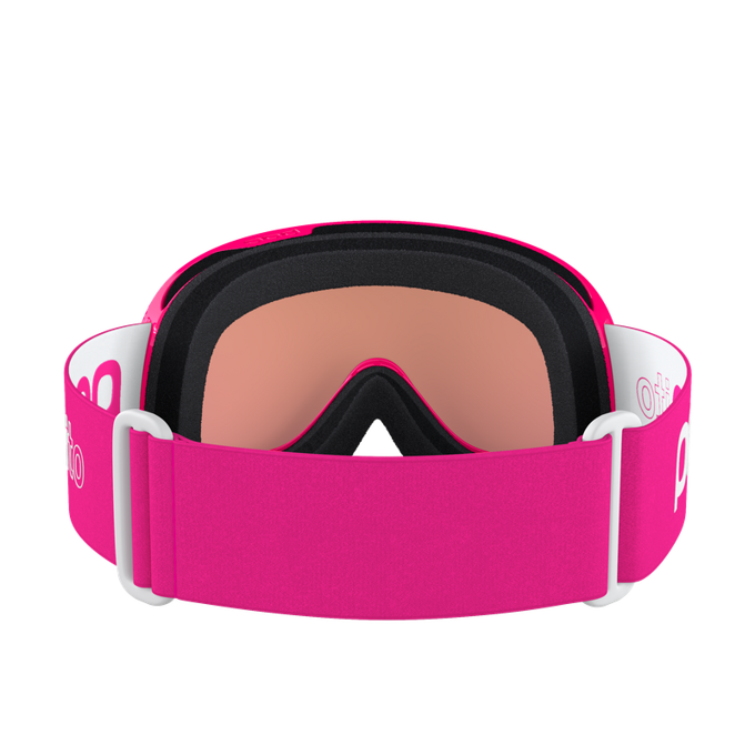 Goggles POC Pocito Retina Fluorescent Pink/Partly Sunny Light Orange - 2024/25